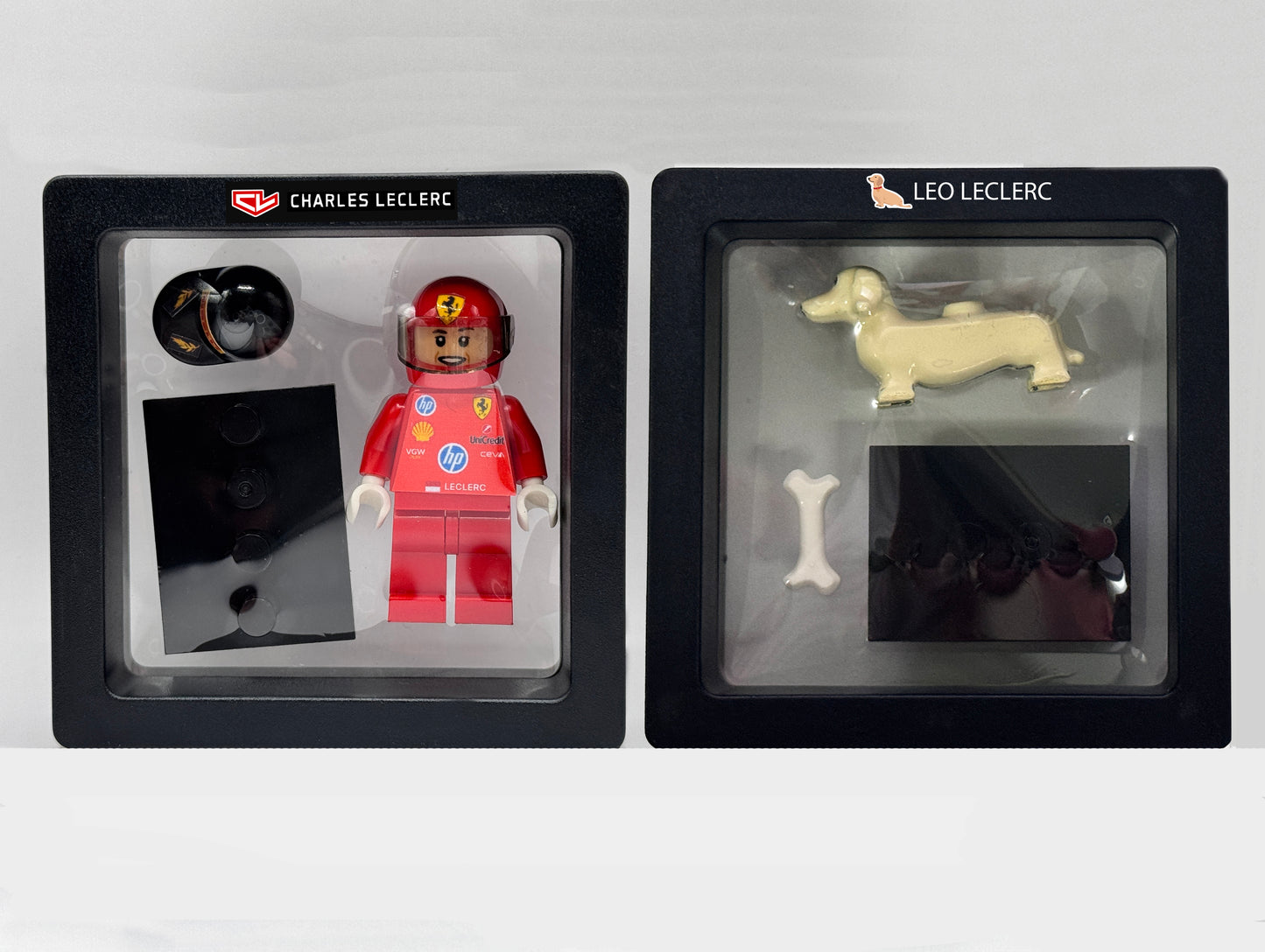 Lego Ferrari 2025 - Charles Leclerc with Leo Leclerc!