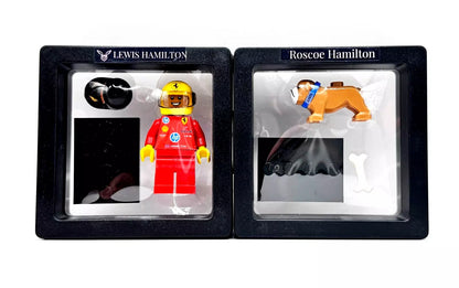 Lego Ferrari 2025 - Lewis Hamilton with Roscoe!